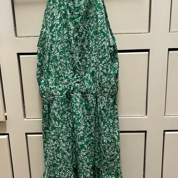 Womens Summer Dress Ruffle Romper Sun Flowy Summer Outfits - Picture 2 of 3